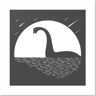 Loch Ness Monster Nessie Posters and Art